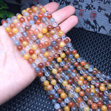 Turbot crystal multi-loop bracelet