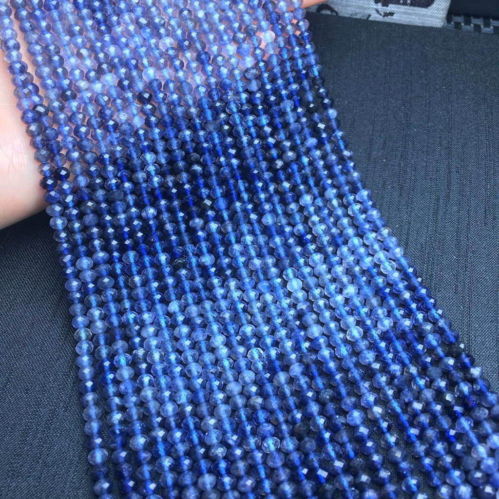 Viola Faced Bead Long Chain 💕 Specification 4mm ✨2510033549