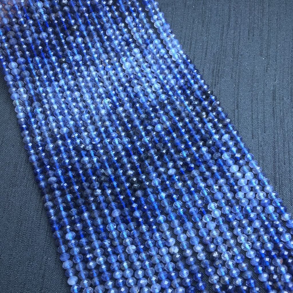 Viola Faced Bead Long Chain 💕 Specification 4mm ✨2510033549