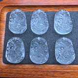 White crystal dragon pendant 💕 Specification 23.5mm ✨2910016133