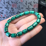 Malachite bucket bead bracelet 💕 Specification 7mm1117025466