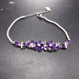 Natural amethyst bracelet, main stone 3 * 4mm1118280144