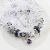 Valentine's Day gift amethyst niche bracelet DIY beaded ladies popular string ornaments hand bracelet ethnic wind