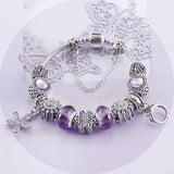 Valentine's Day gift amethyst niche bracelet DIY beaded ladies popular string ornaments hand bracelet ethnic wind