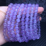 Lavender one-loop bracelet