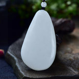 Natural Xinjiang Hotan Sheep Fat Jade Guanyin Pendant! Pendant size: 69/40/16.6mm, weighing 68g2410899356