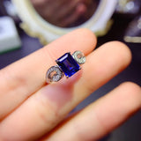 Popular sapphire ring, main stone 6 * 8mm0311099159