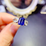 Popular sapphire ring, main stone 6 * 8mm0311099159