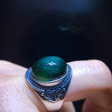 Natural Green Crystal Ring 16.2/11.6mm0511338164