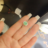 Pure natural candy colored tourmaline ring, main stone size 6 * 8mm1110450866