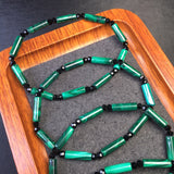 Malachite tube bead 💕 Specification 4mm ✨1111008159